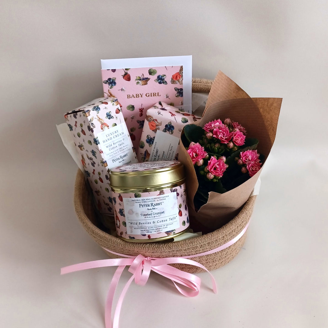 Baby Girl Bundle Basket
