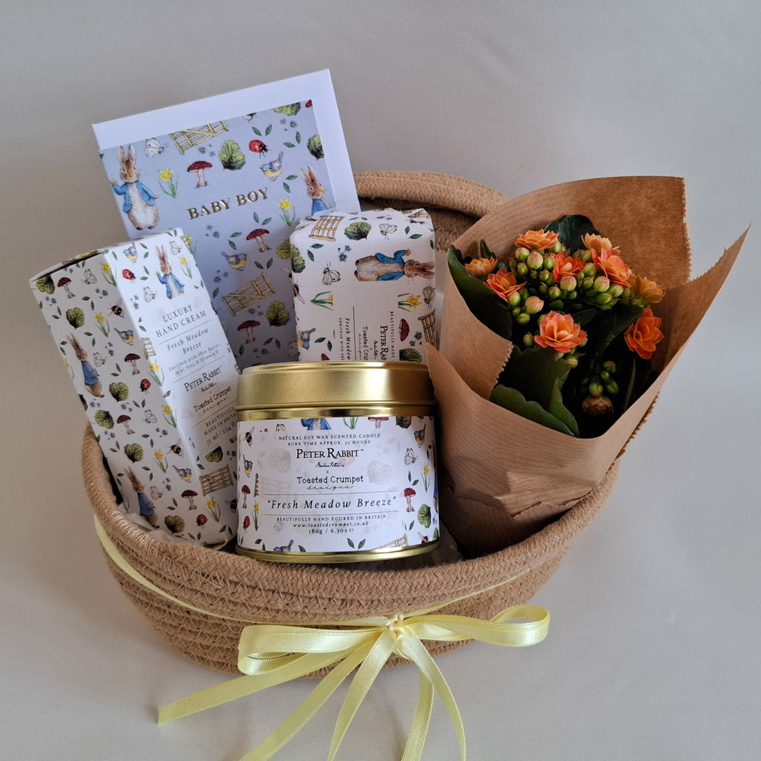 Baby Boy Bundle Basket