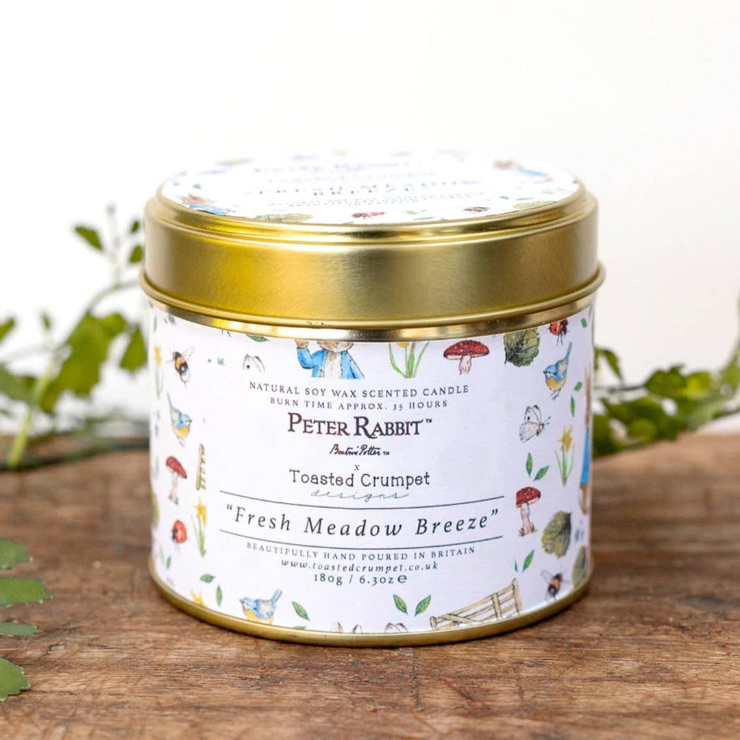 Peter Rabbit "Fresh Meadow Breeze" Candle Candle in a Matt