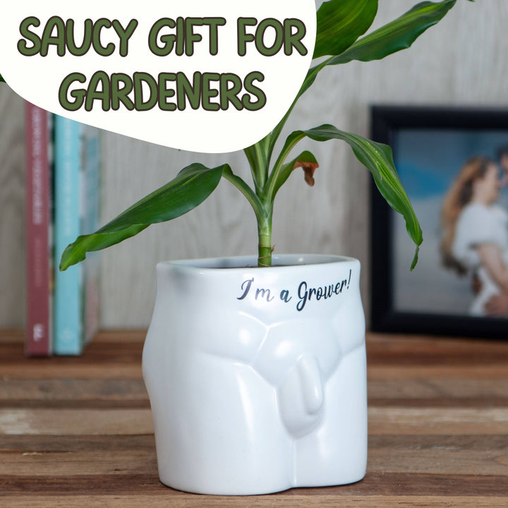 Put Some Plants On - I'm A Grower - Ceramic Pot