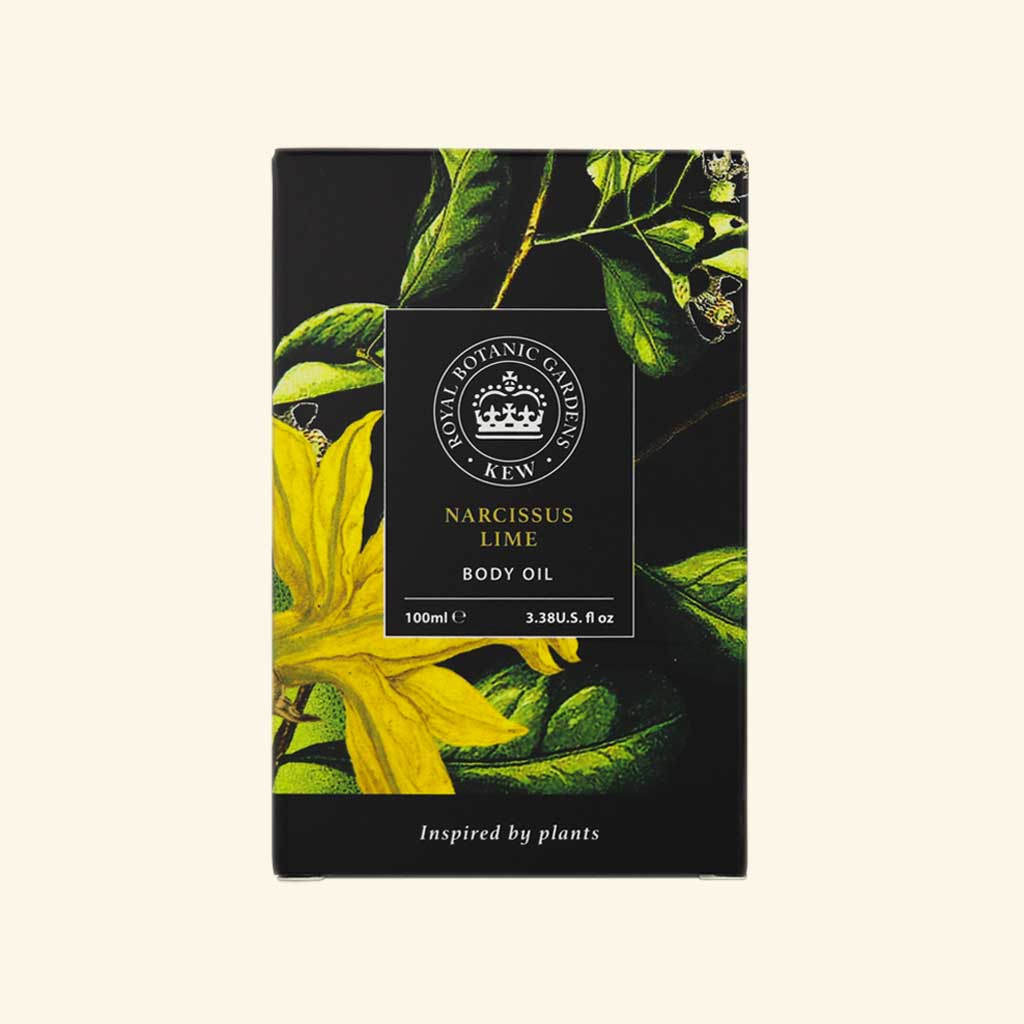 Kew Gardens Narcissus Lime Body Oil (90g)