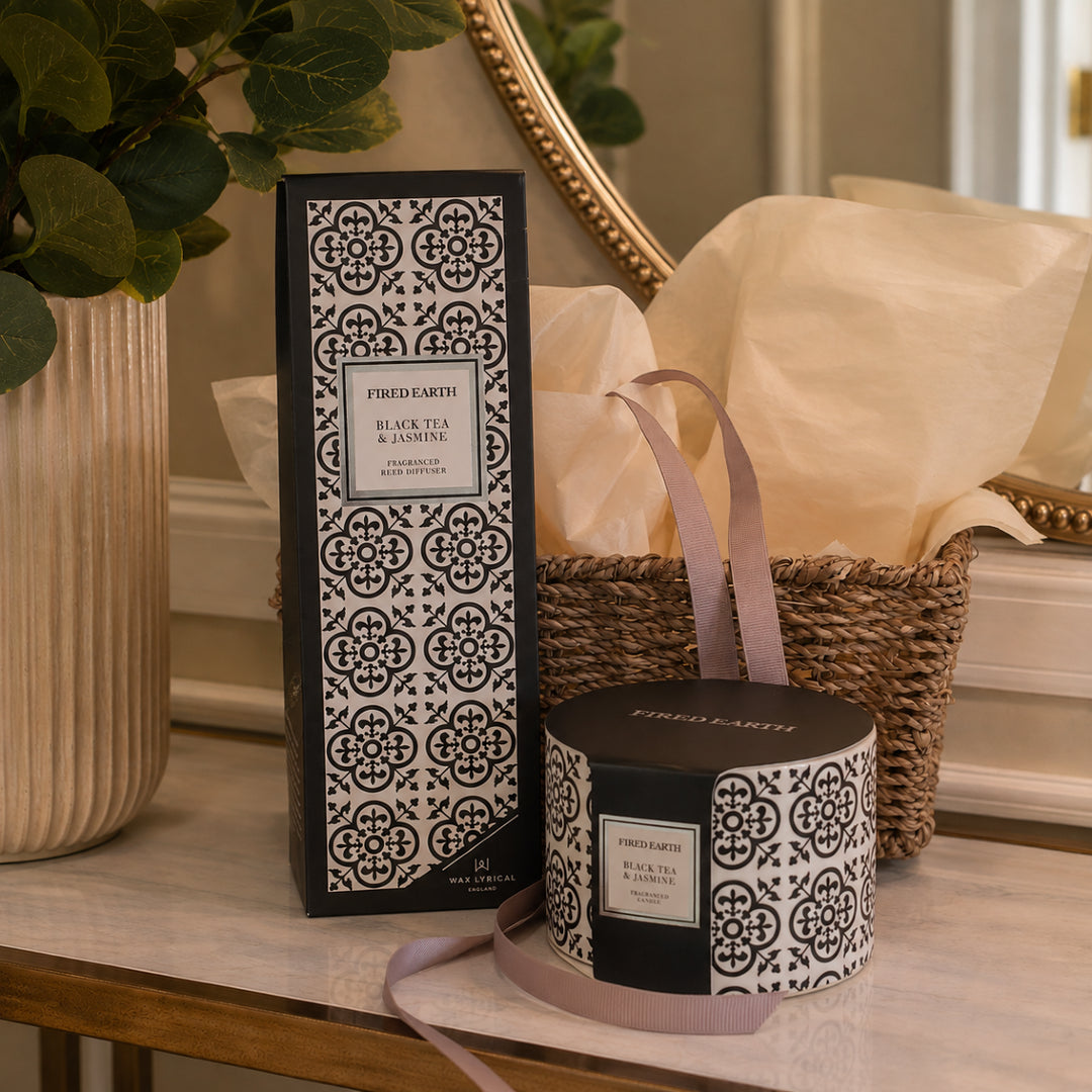 Fired Earth Black Tea & Jasmine Luxury Gift Set