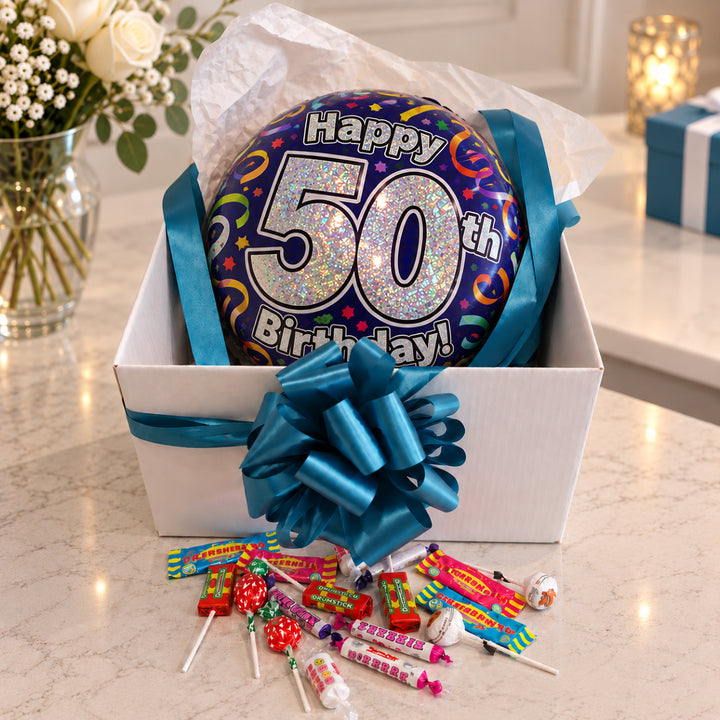 The Celebration Sweet Box – 50th Birthday