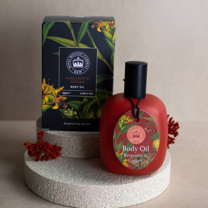 Kew Gardens Bergamot and Ginger Body Oil (90g)