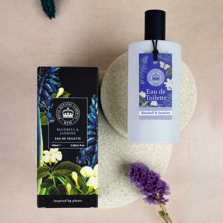 Kew Gardens Bluebell and Jasmine Eau de Toilette (80g)