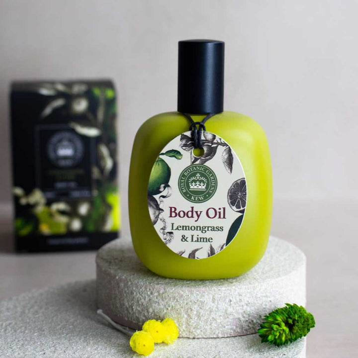 Kew Gardens Lemongrass and Lime Body Oil (90g)