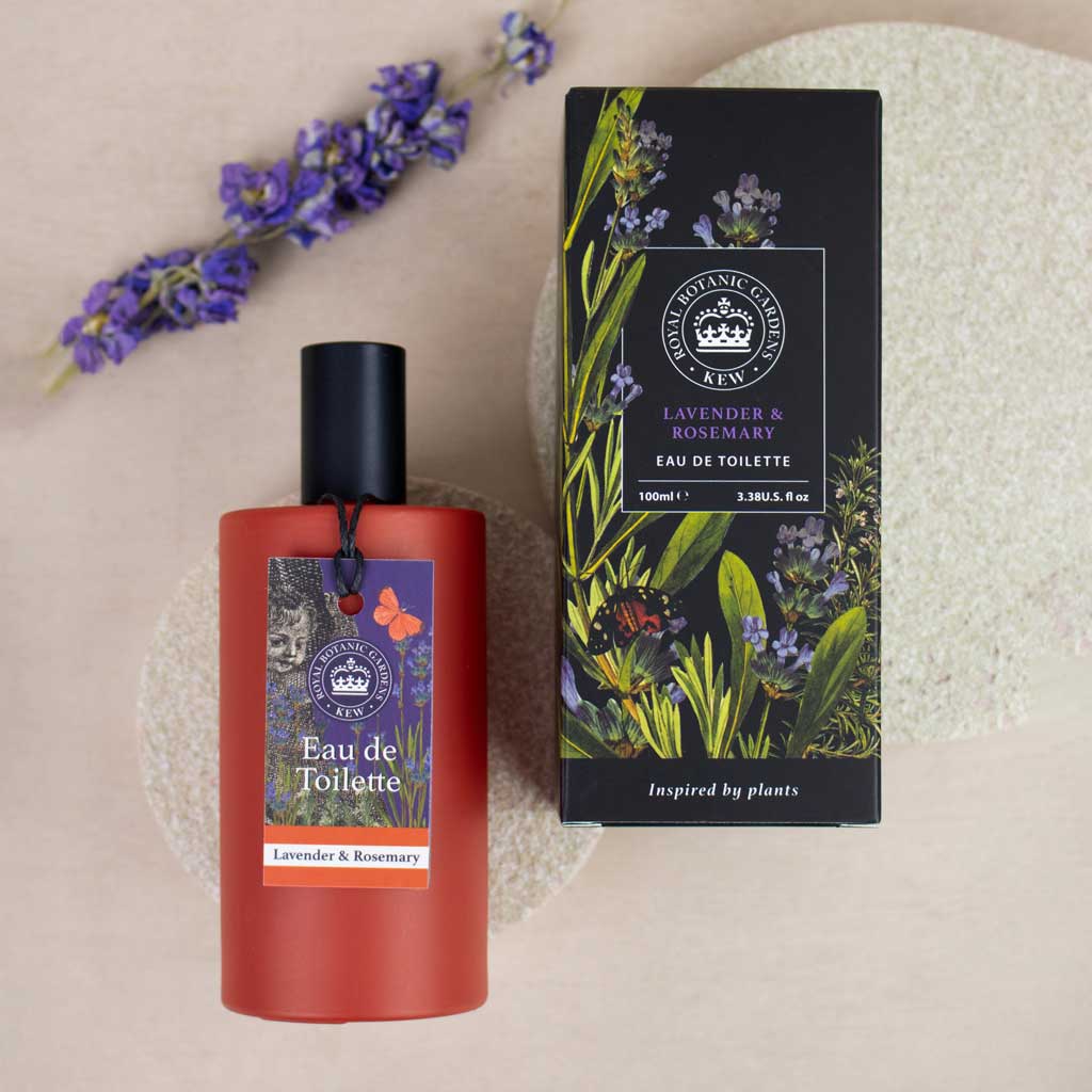 Kew Gardens Lavender and Rosemary Eau de Toilette (80g)