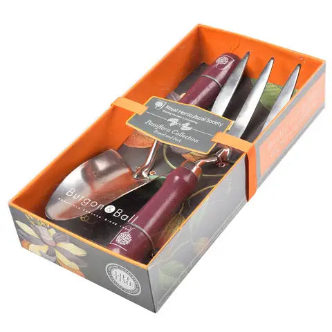 Passiflora Gift Boxed Trowel & Fork