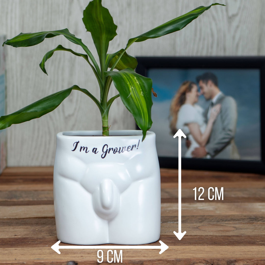 Put Some Plants On - I'm A Grower - Ceramic Pot