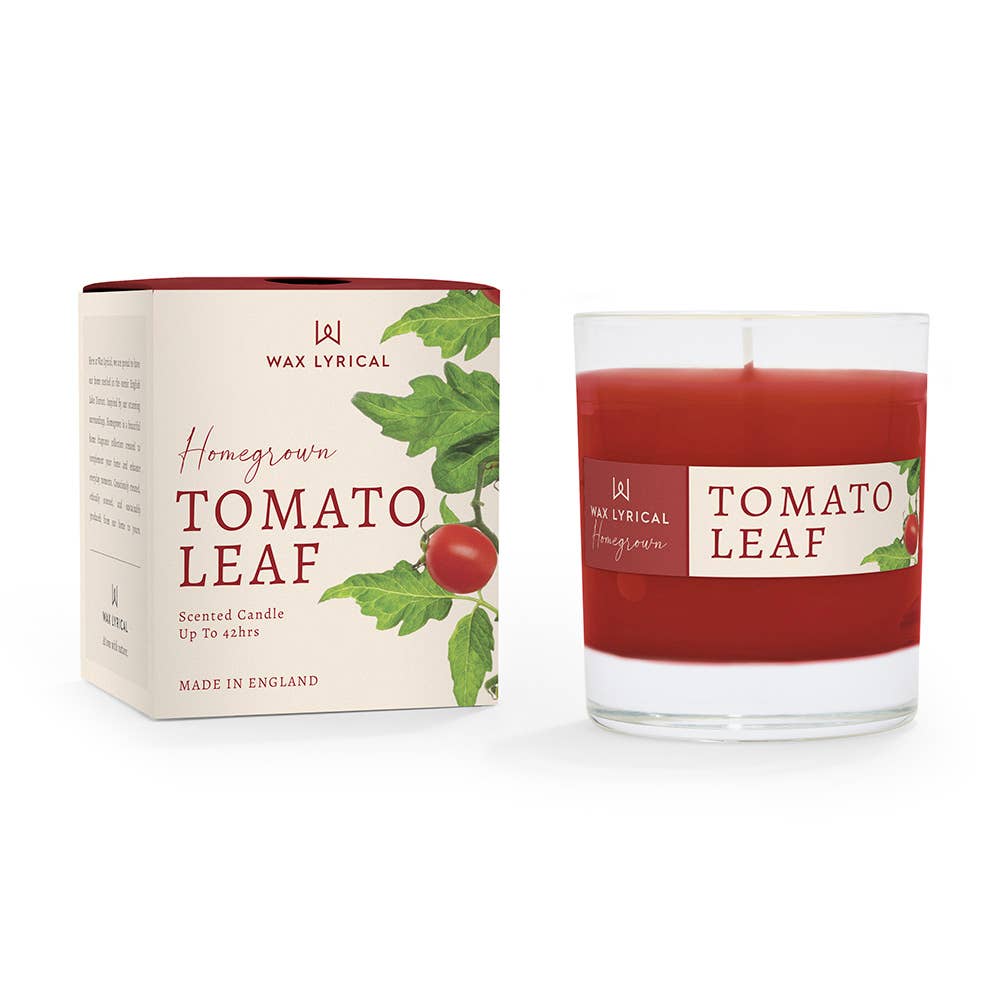 Homegrown Tomato Leaf Candle