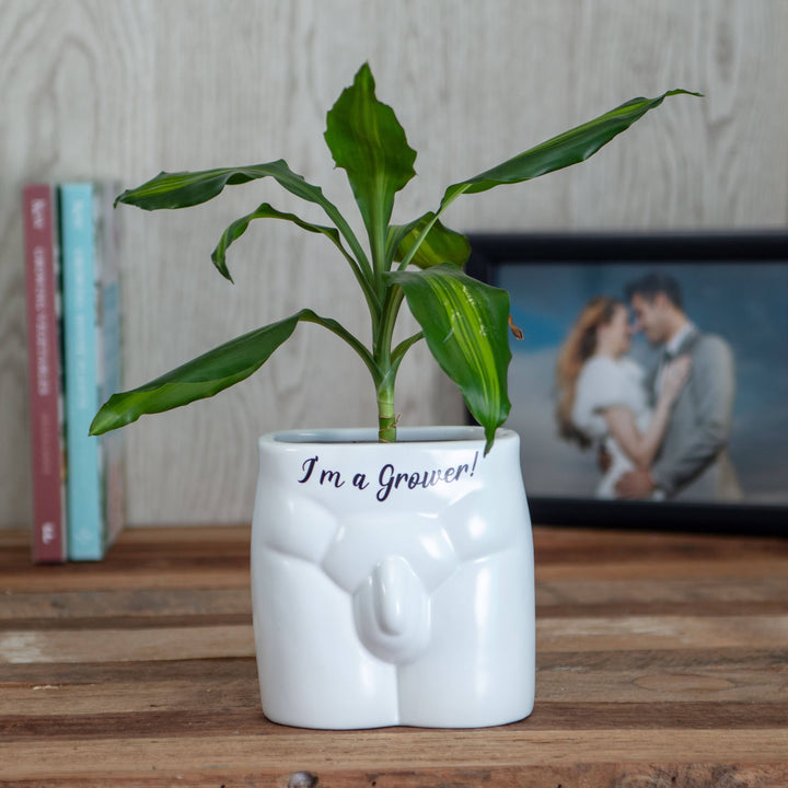 Put Some Plants On - I'm A Grower - Ceramic Pot