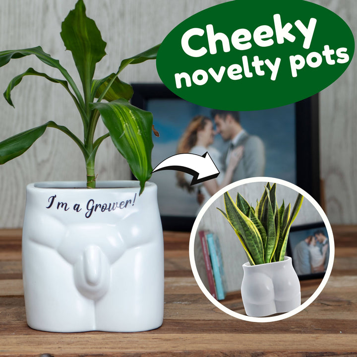 Put Some Plants On - I'm A Grower - Ceramic Pot