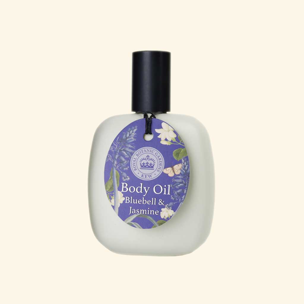 Kew Gardens Bluebell and Jasmine Body Oil (90g)