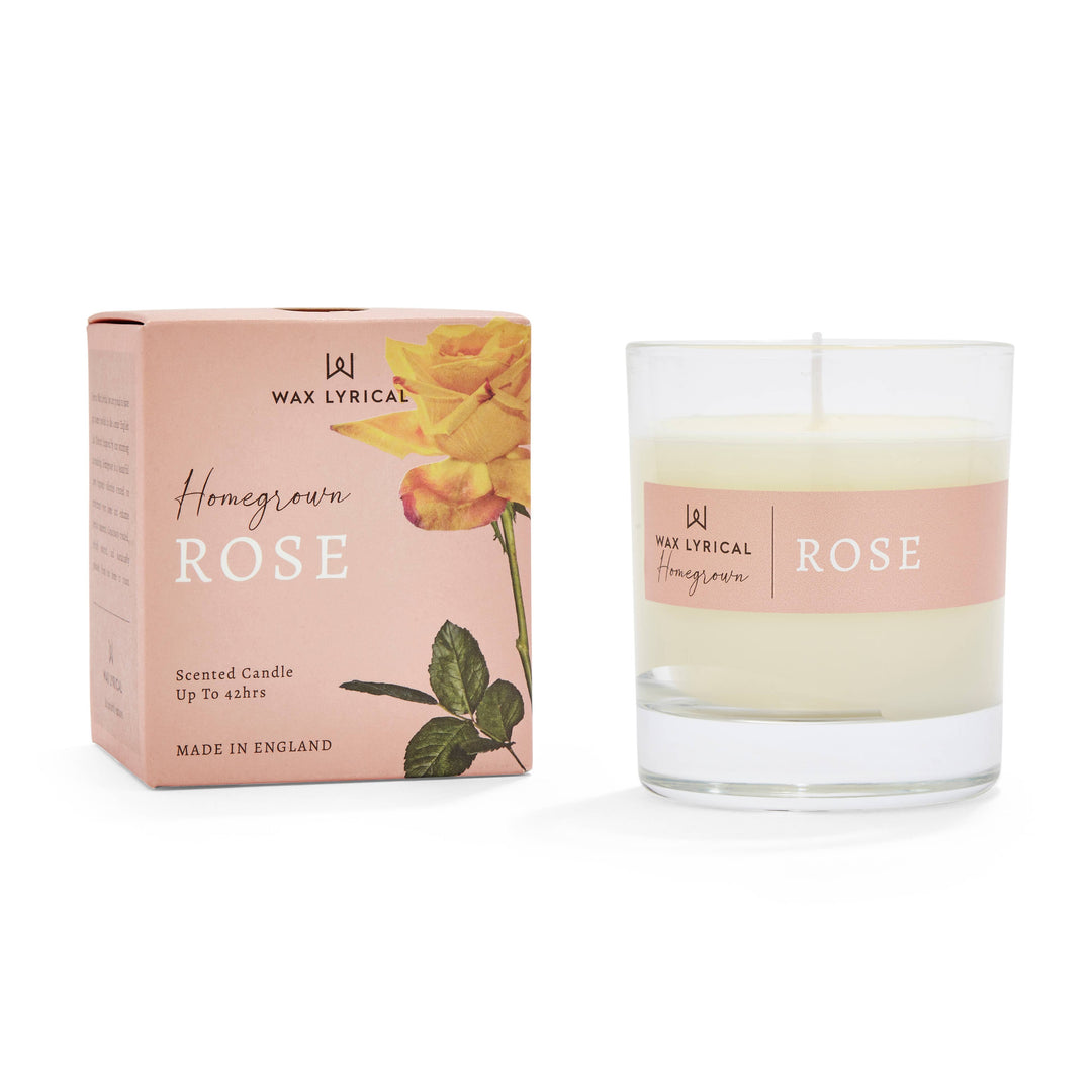 Homegrown Rose Medium Candle