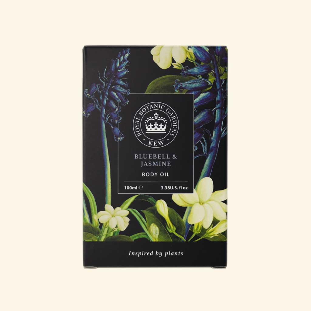 Kew Gardens Bluebell and Jasmine Body Oil (90g)
