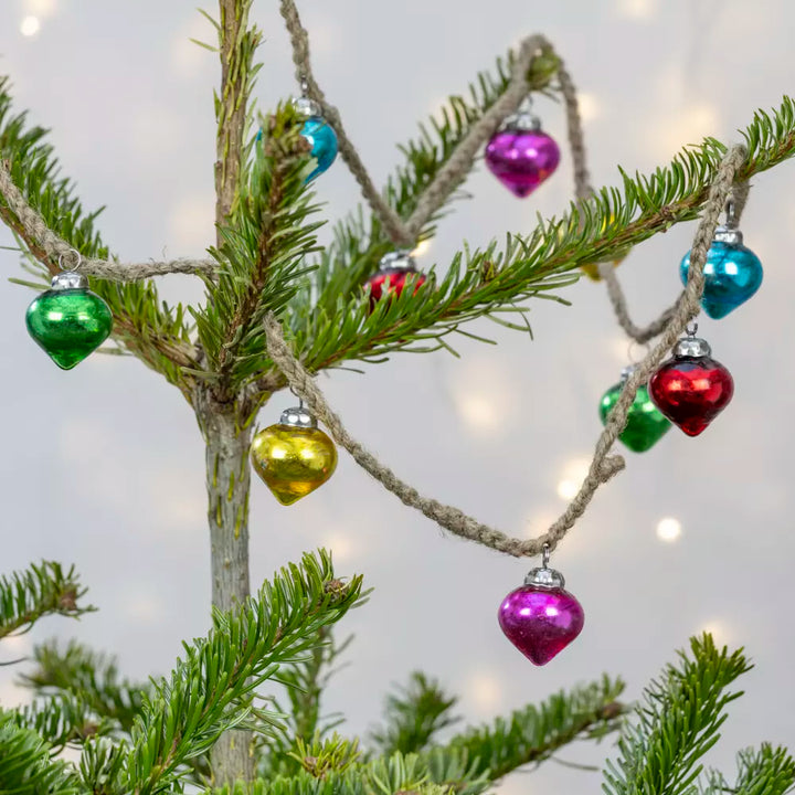 Rainbow Bauble Garland - 160cm