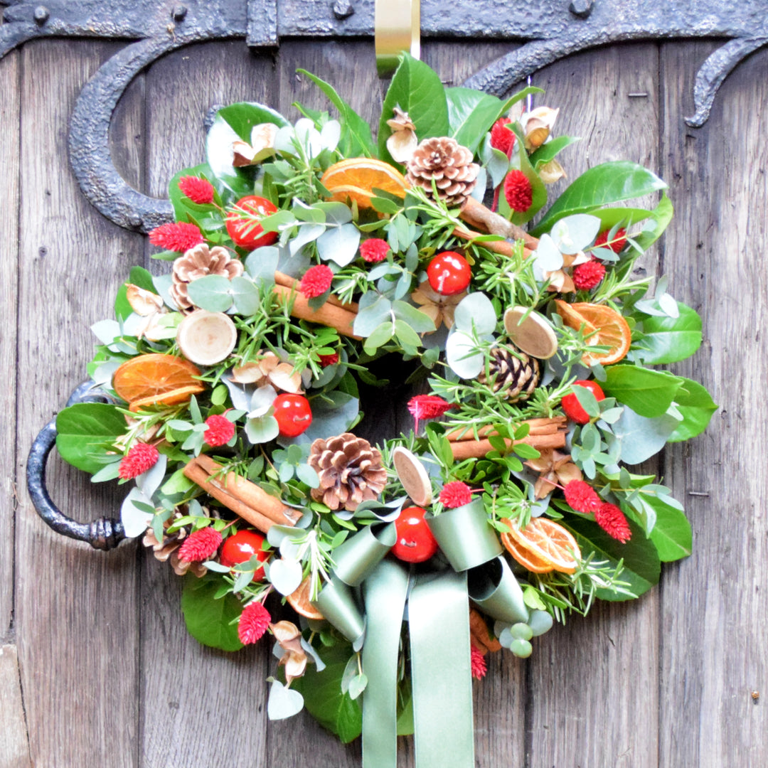 Mulled Spice Door Wreath