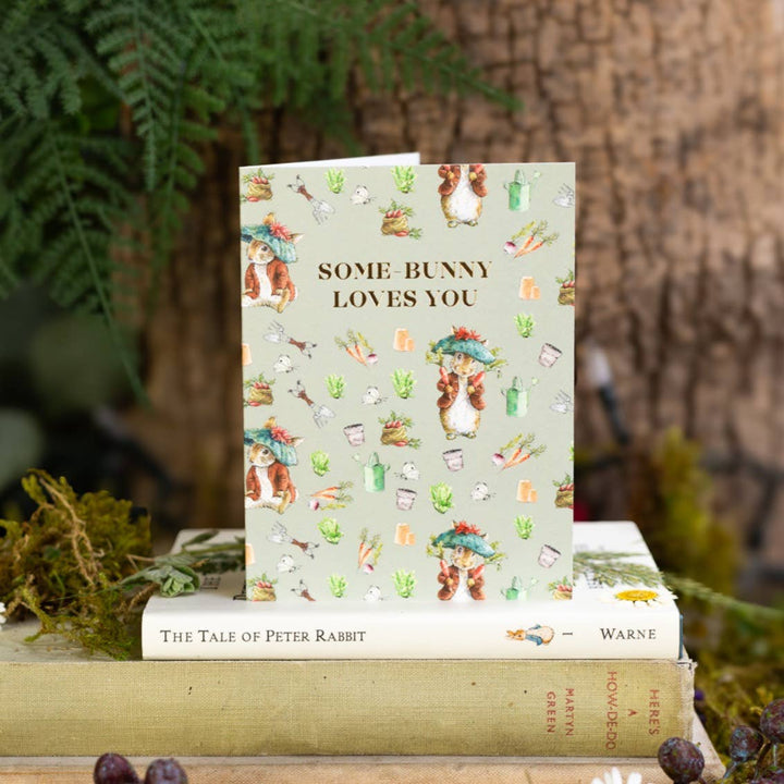 Some-Bunny Loves You (Benjamin Bunny) Card