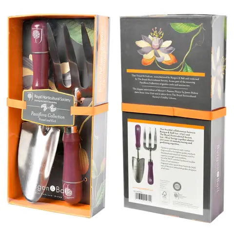 Passiflora Gift Boxed Trowel & Fork