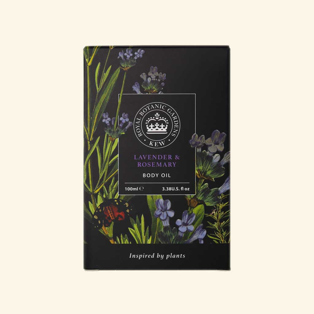 Kew Gardens Lavender and Rosemary Body Oil (90g)