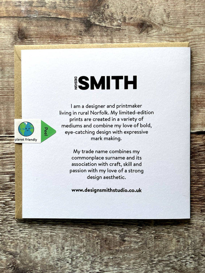 Perfect Match - blank greetings card