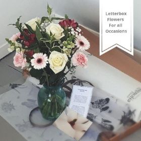 Our letterbox flowers can be sent nationwide
