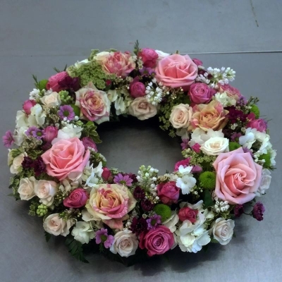 Pink Wreath