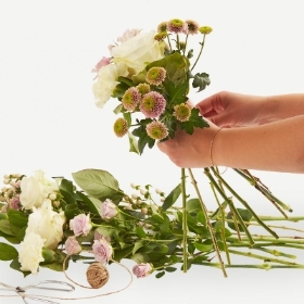 Seasonal Hand Tied Florist Choice
